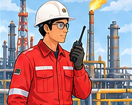 Operator Keselamatan dan Kesehatan Kerja (K3) Migas
