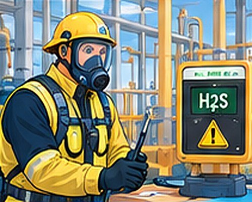 Petugas Penanganan Bahaya Gas H2S